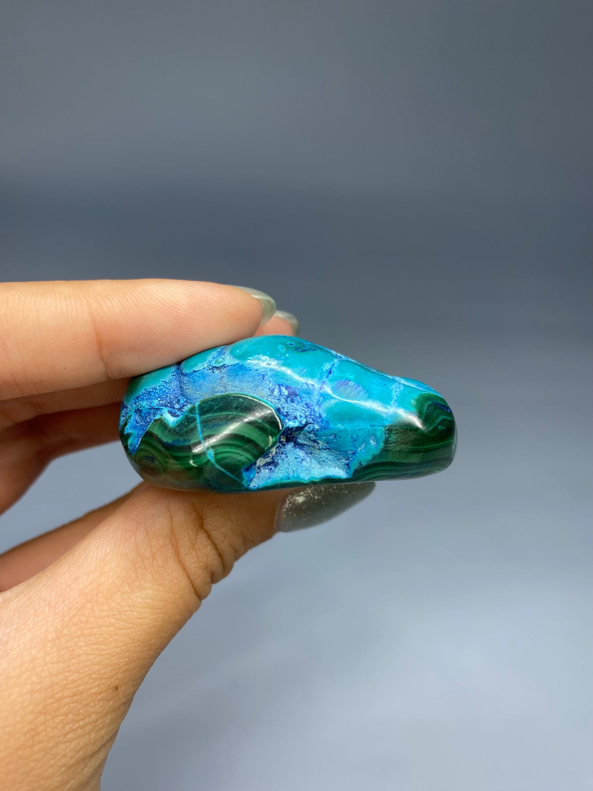 Chrysocolla Malachite Freeform