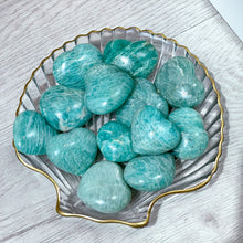Load image into Gallery viewer, Flashy Amazonite Heart
