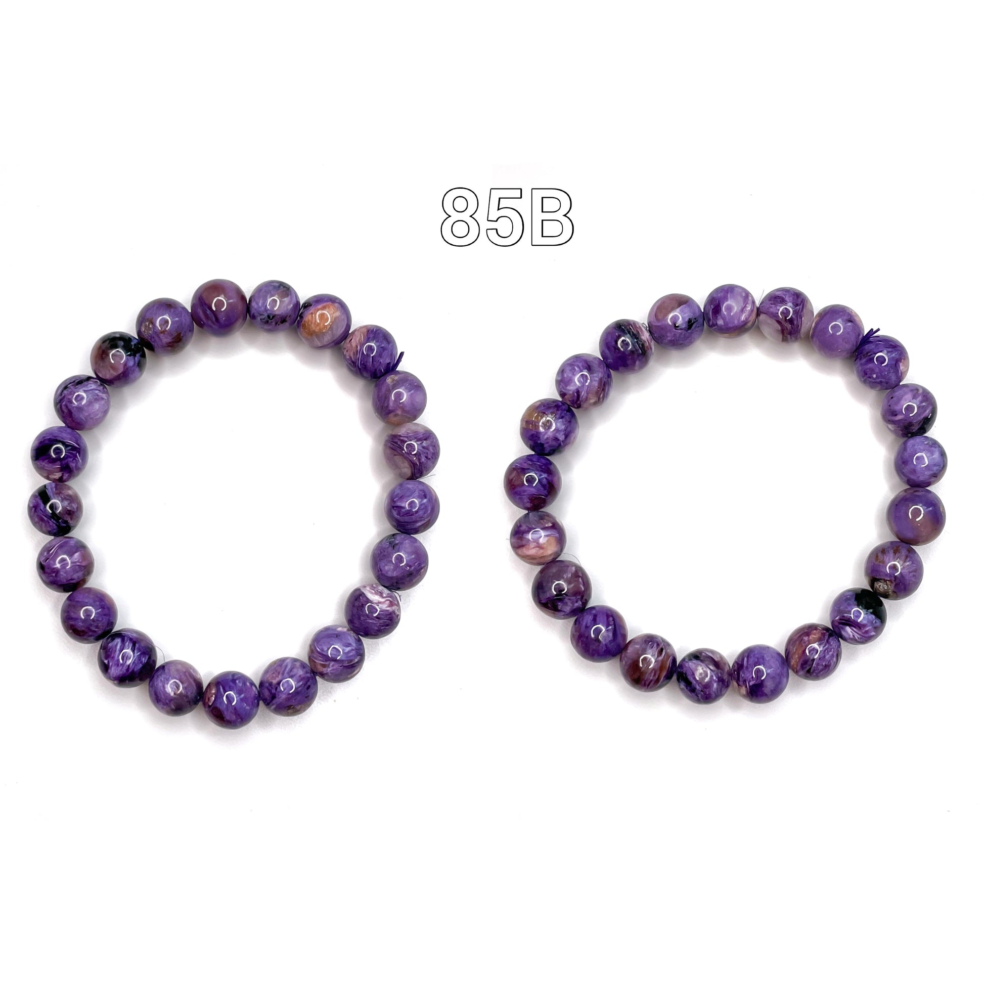 High Grade Charoite Bead Bracelet