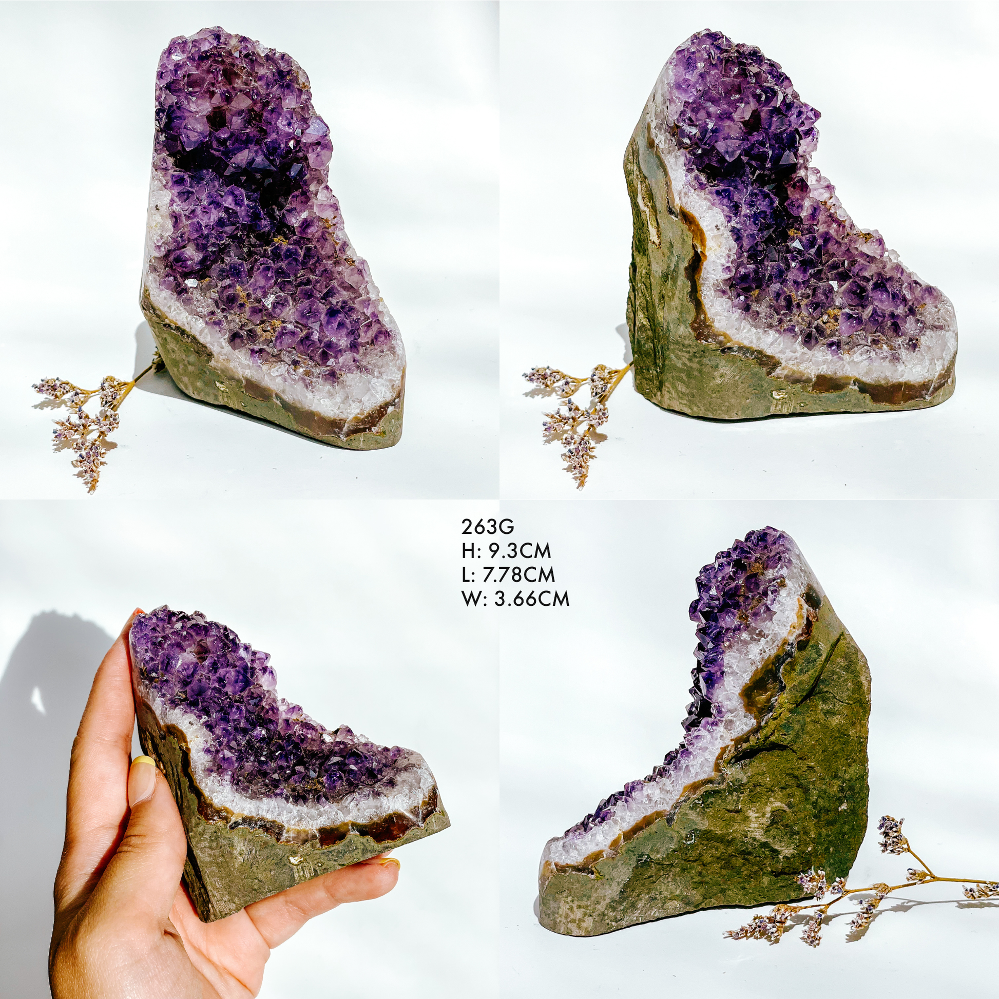 Amethyst Cutbase from Brazil