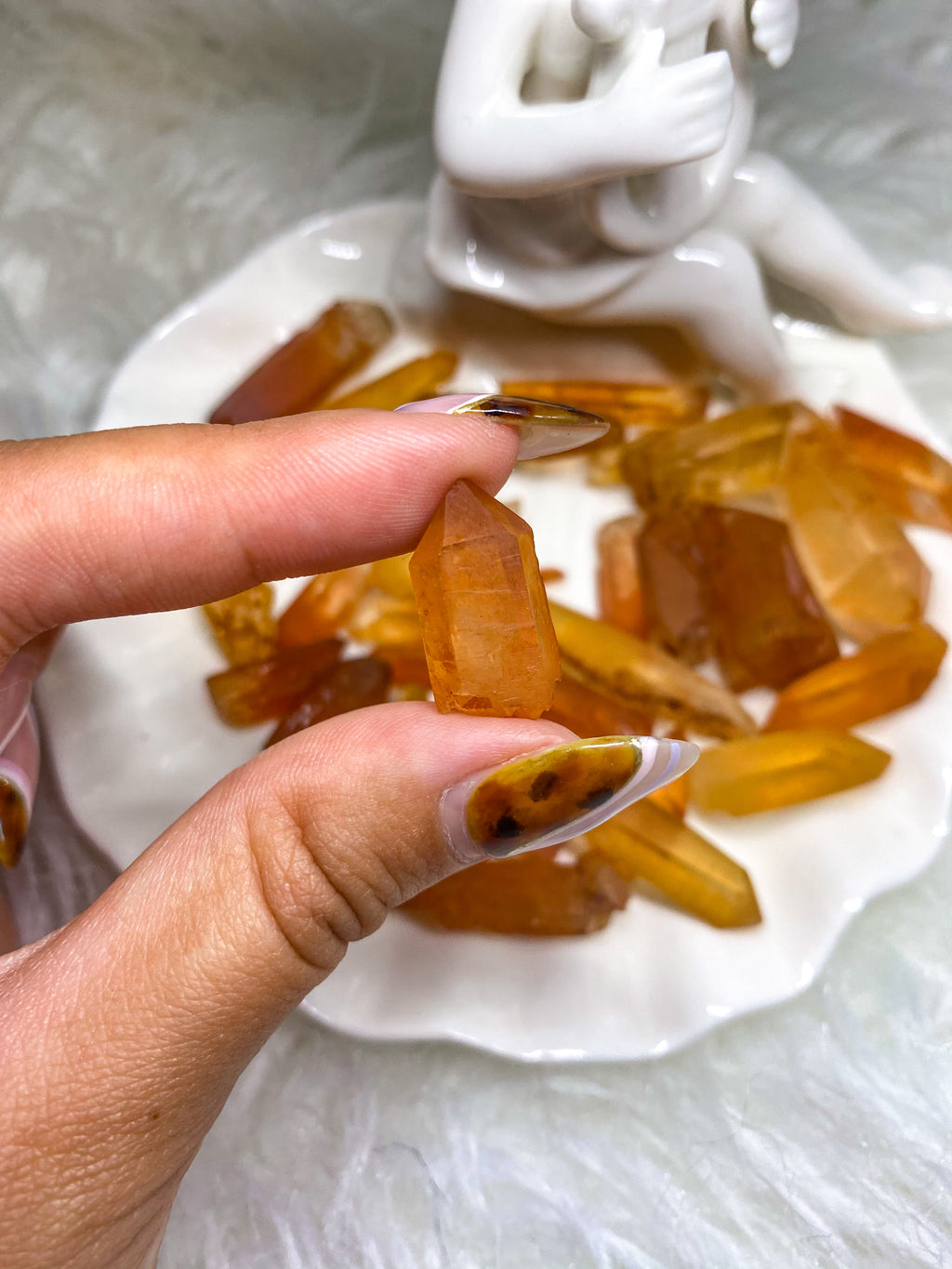 Tangerine Quartz Single Baggies