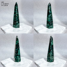 Load image into Gallery viewer, Emerald Towers in Shale Matrix
