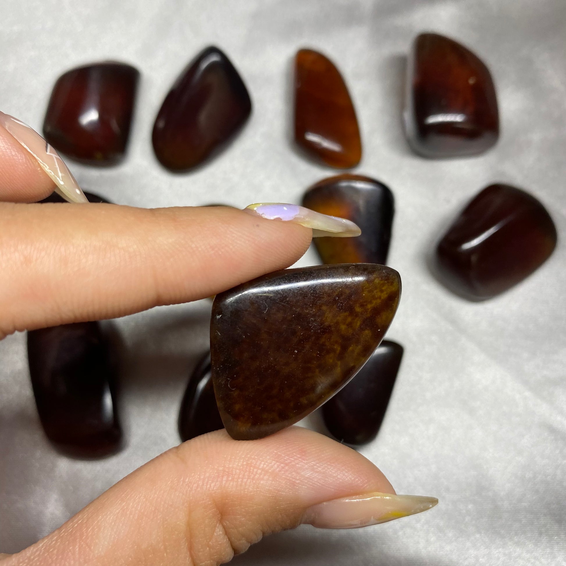 Amber Tumbles from Indonesia