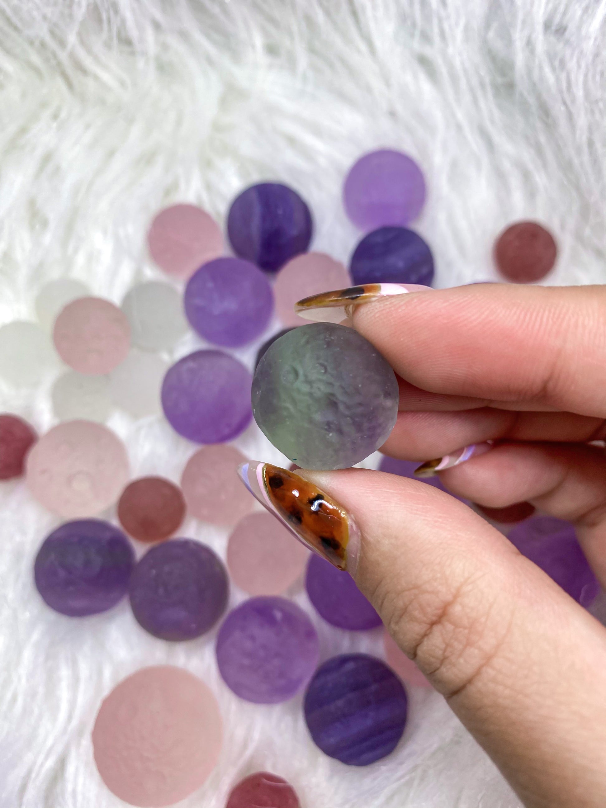 Raw Crystal Mini Moon Carving