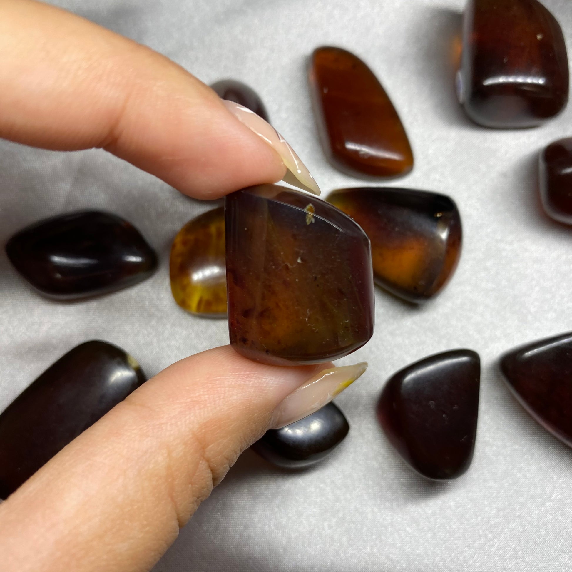 Amber Tumbles from Indonesia