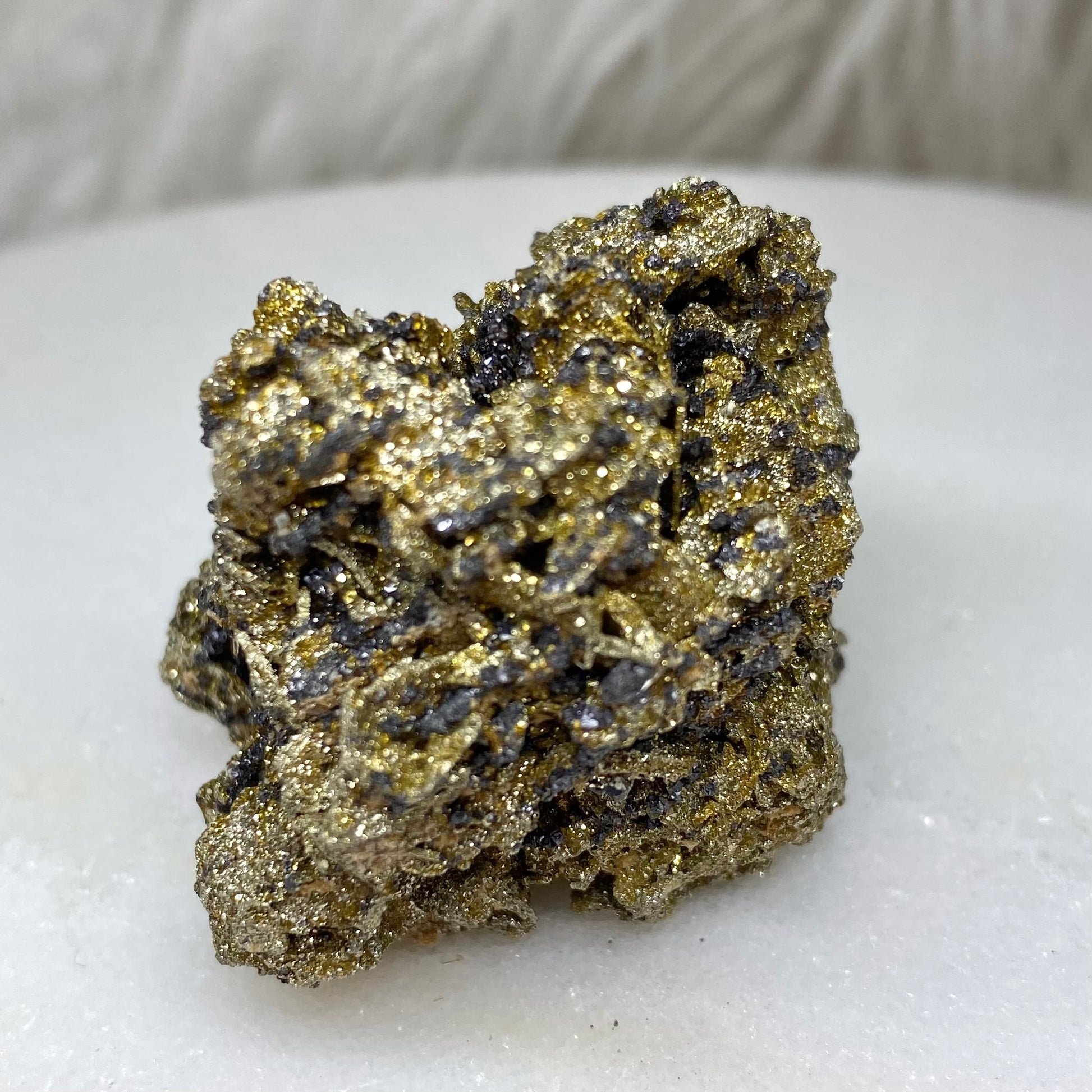 Psuedo Pyrite with Chalcopyrite Specimen PP3