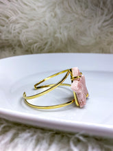 将图片加载到图库查看器，Pink Amethyst Star Bracelet in Gold
