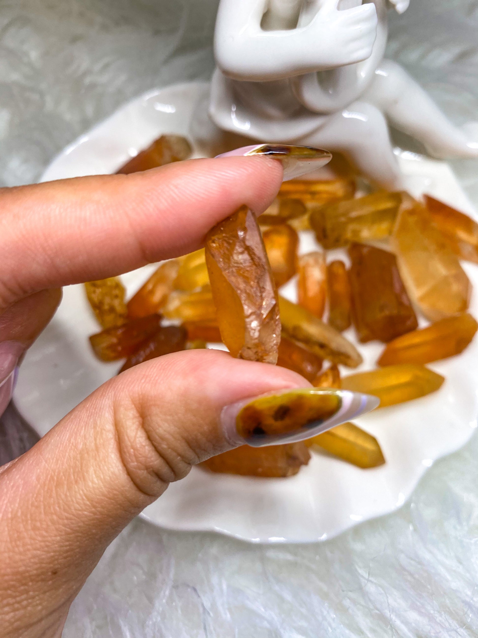 Tangerine Quartz Single Baggies