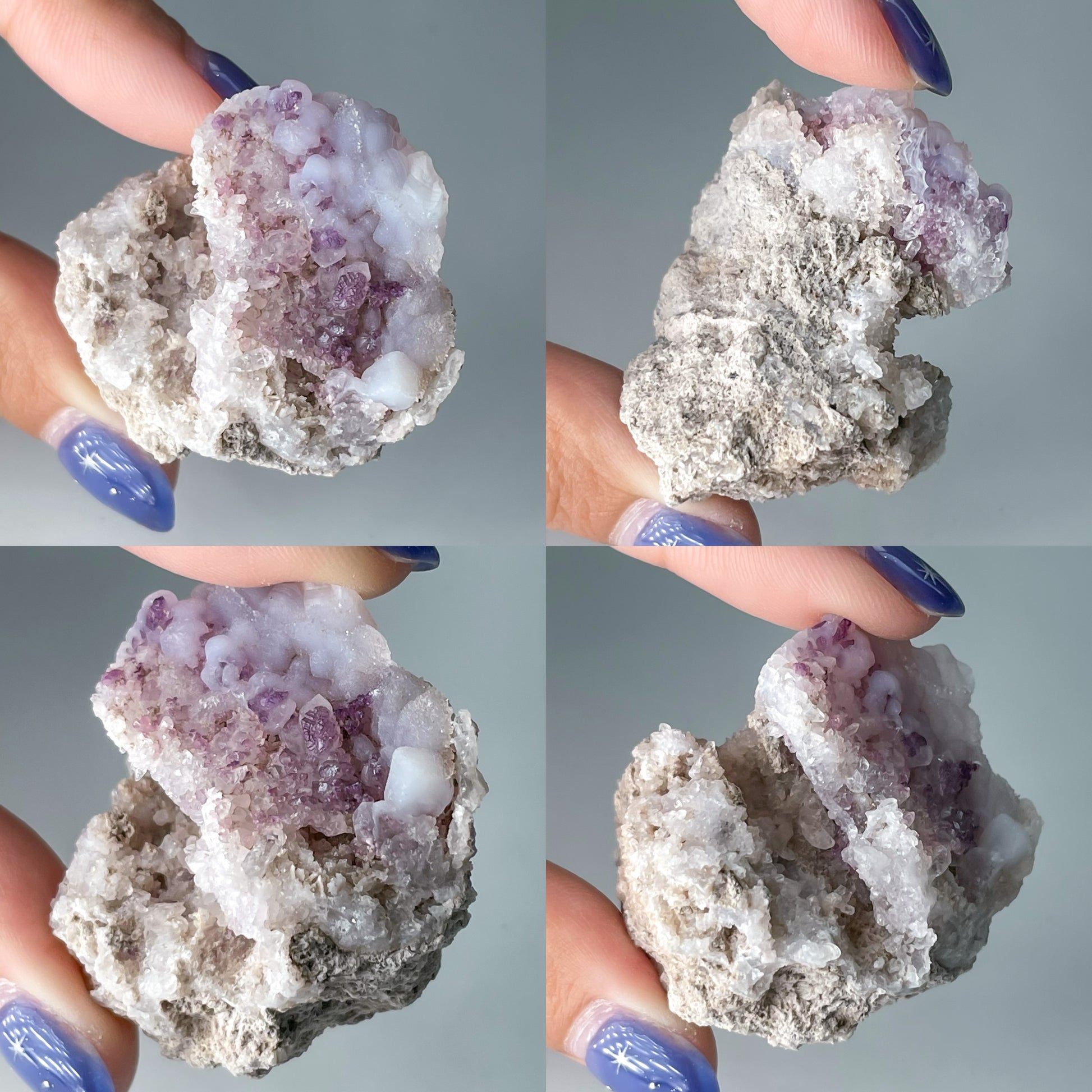 Fluorite Chalcedony Geodes / Spirit Flower Geodes