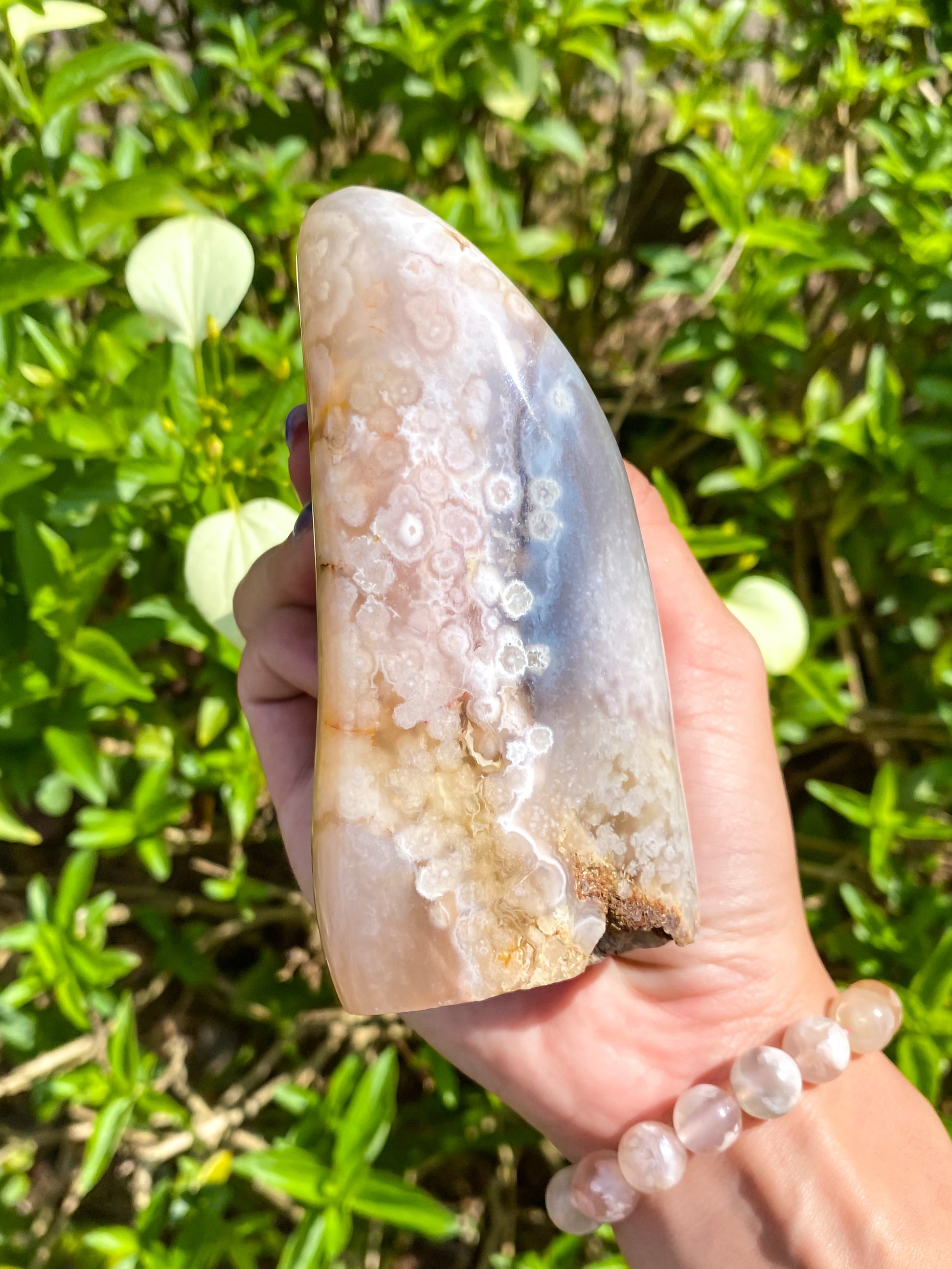 Flower Agate Freeform