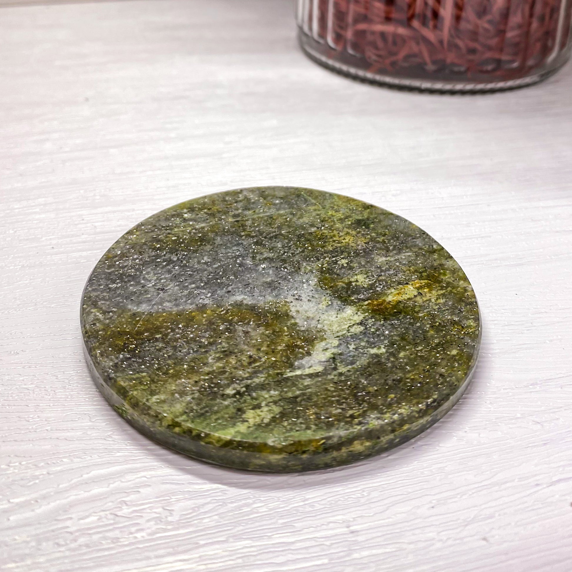 Black Sunstone Coaster