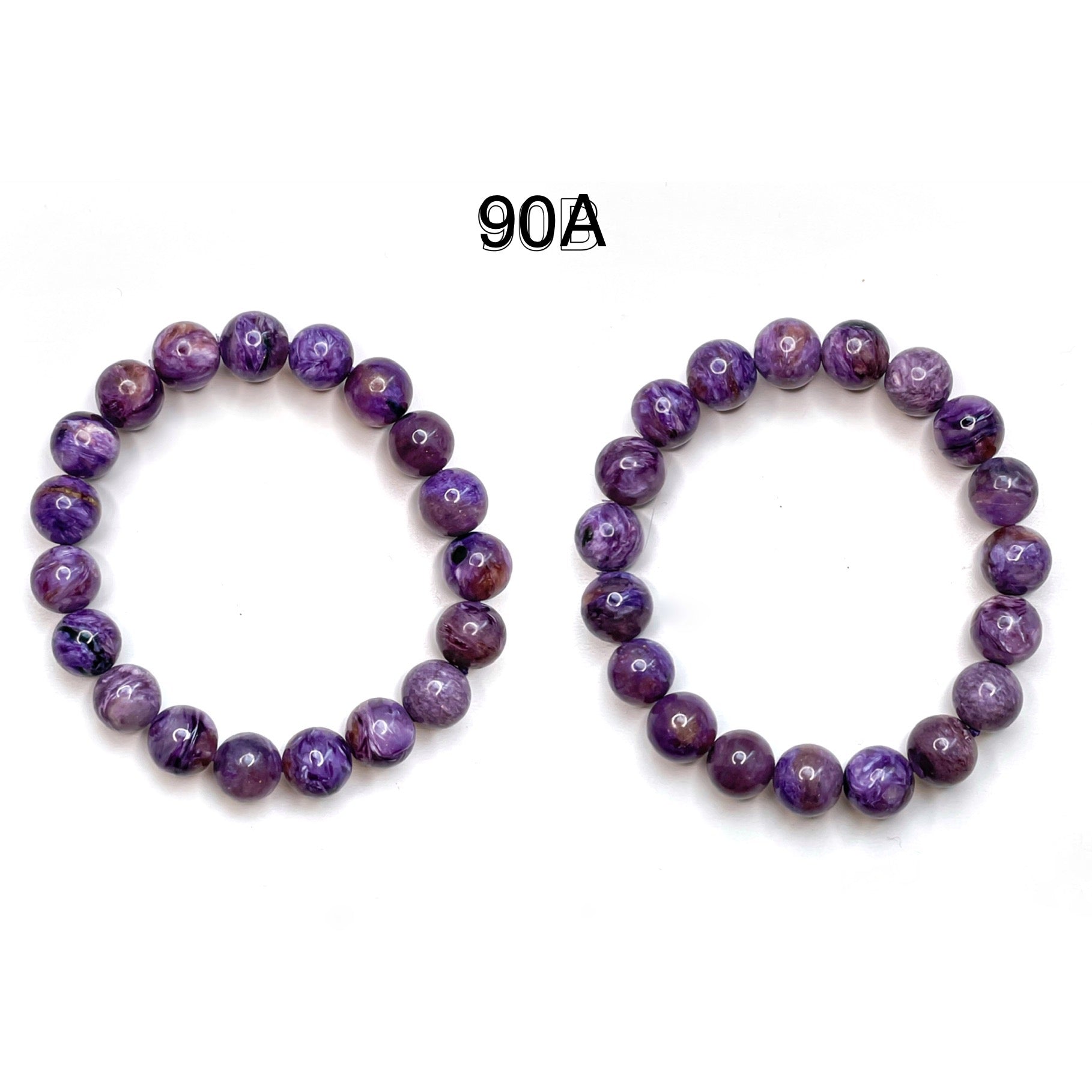 High Grade Charoite Bead Bracelet