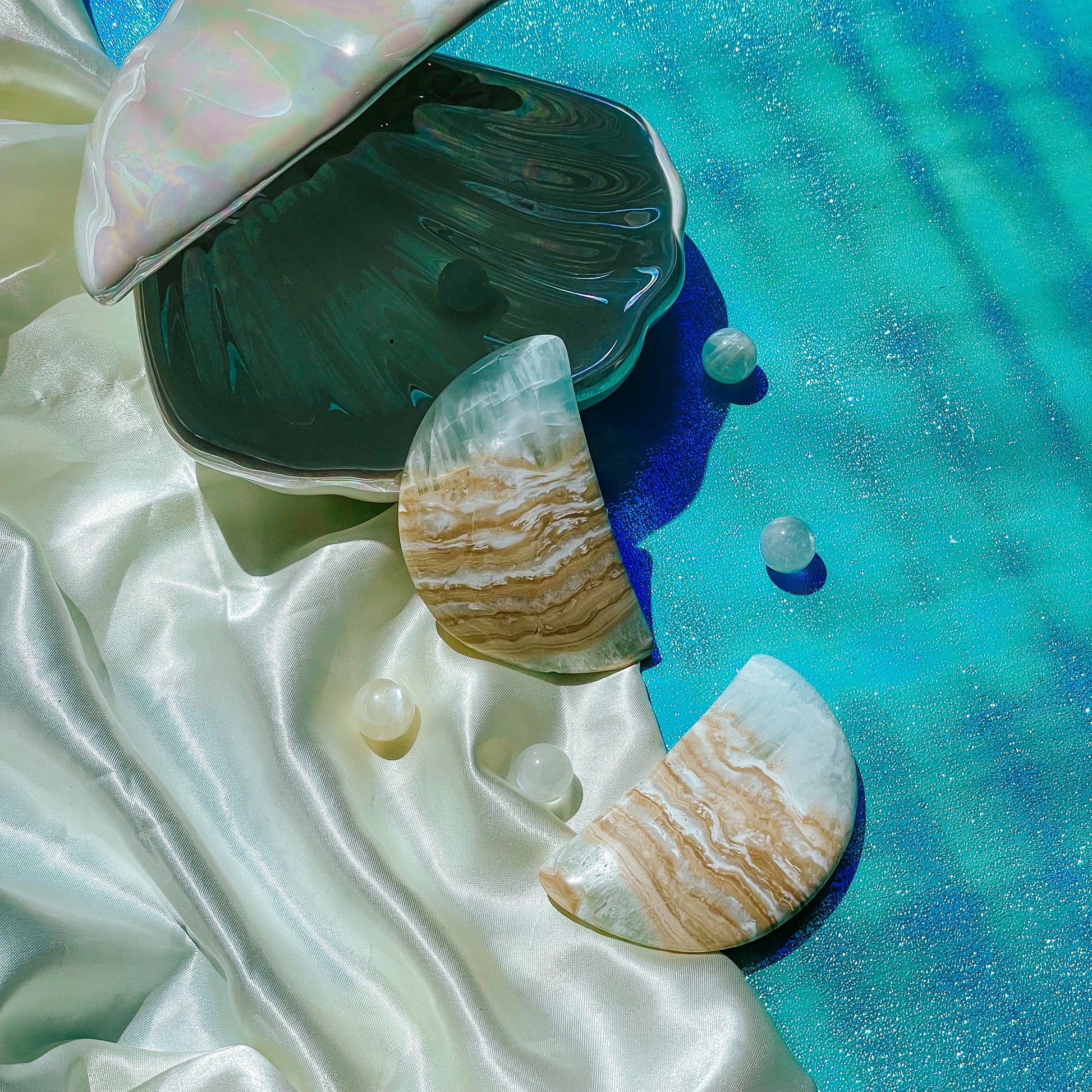 Caribbean Calcite Moons