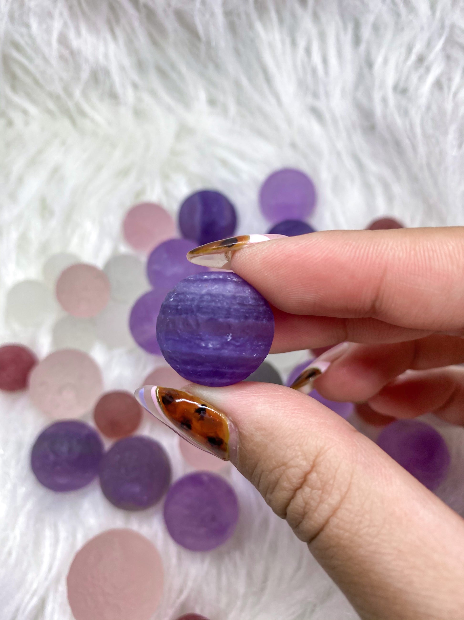 Raw Crystal Mini Moon Carving