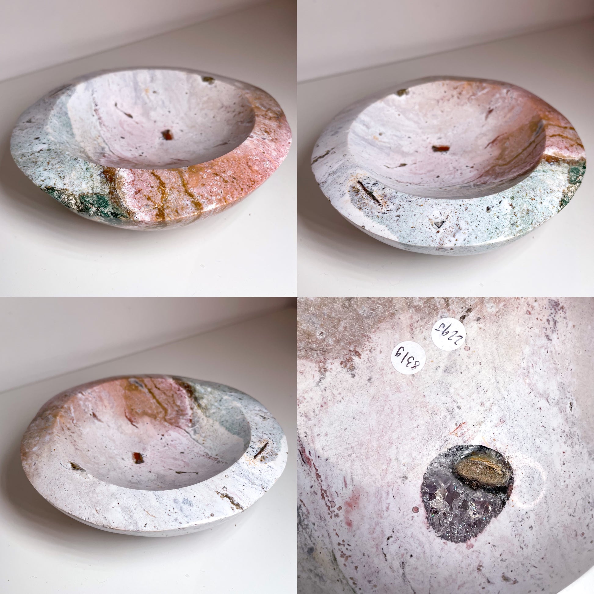 Gorgeous Ocean Jasper Bowls