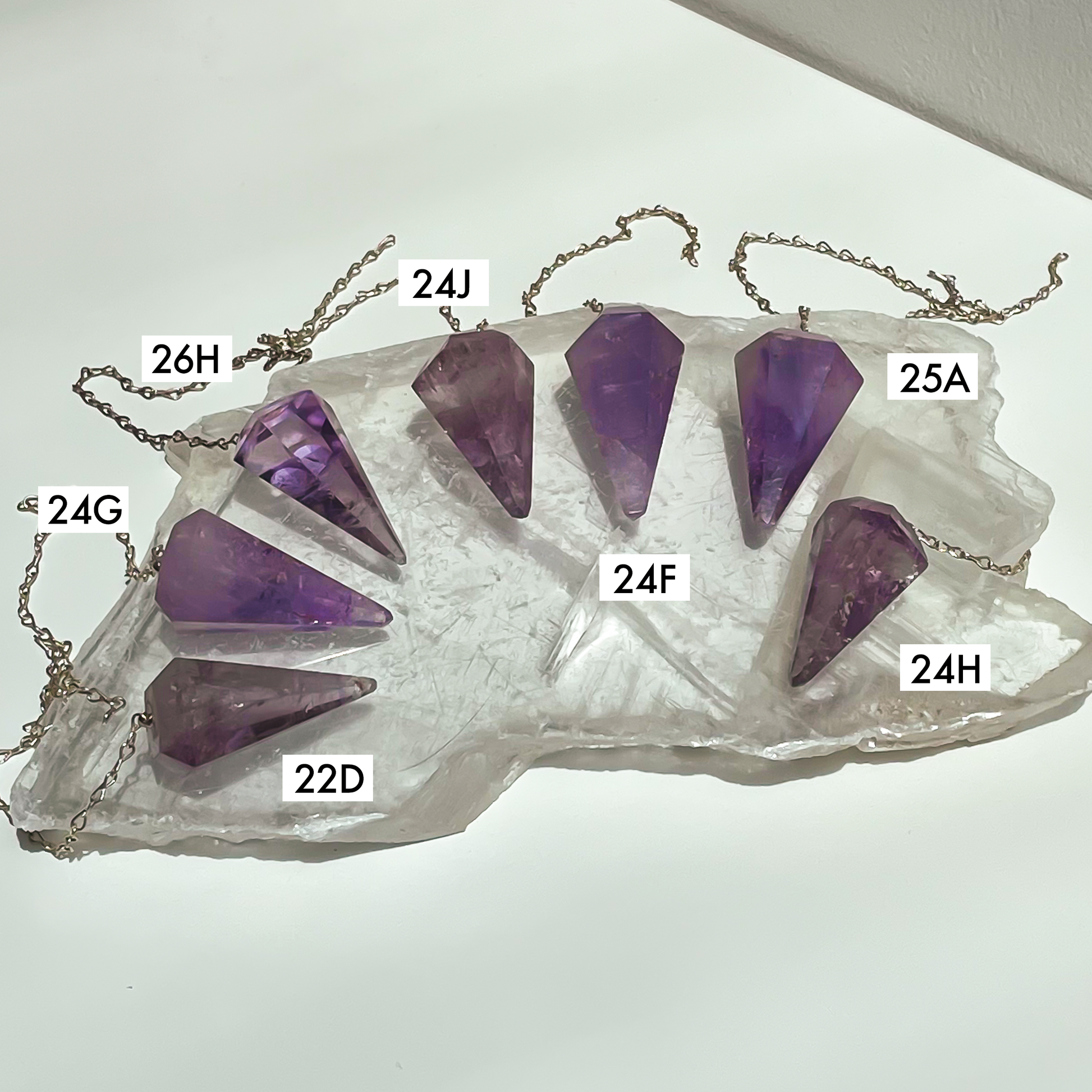 Amethyst Pendulum from Brazil