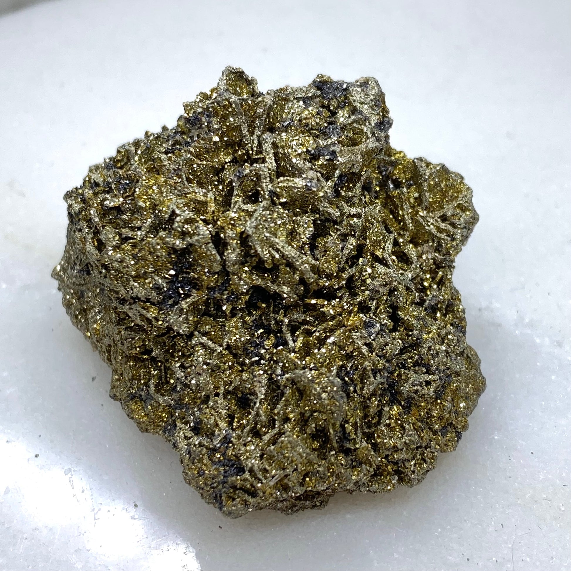 Pseudo Pyrite with Chalcopyrite Specimen PP1