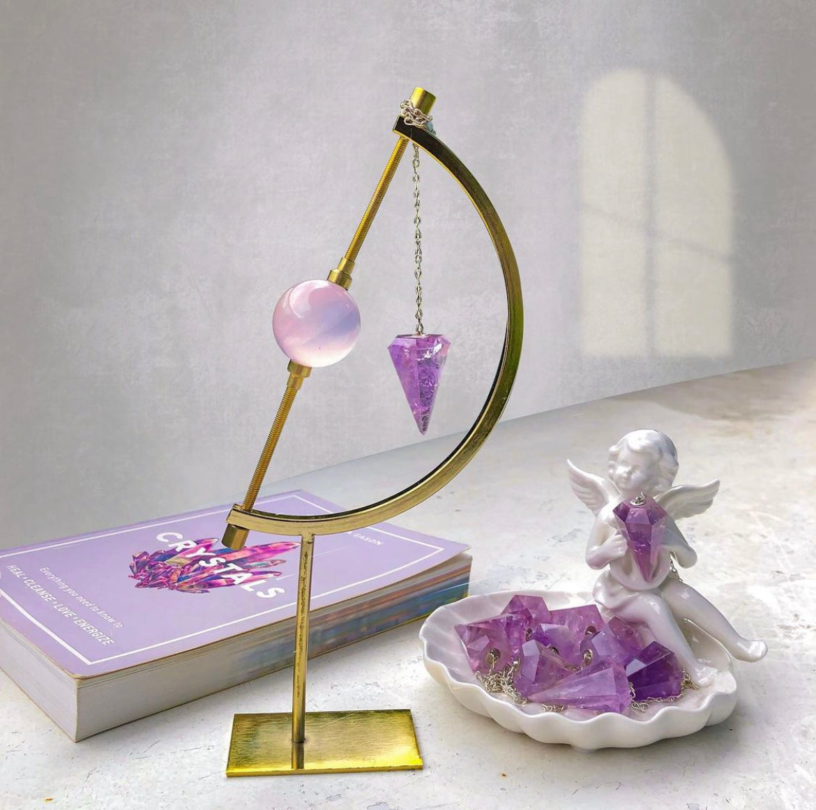 Amethyst Pendulum from Brazil