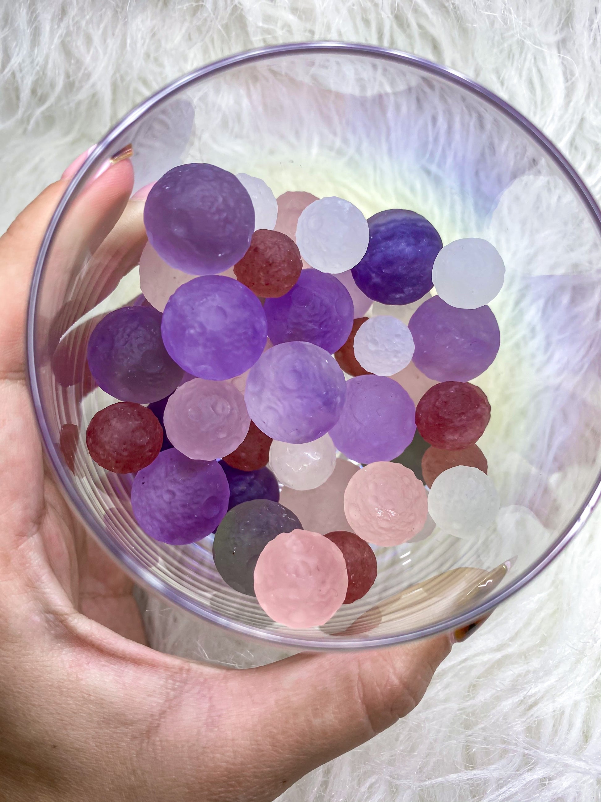 Raw Crystal Mini Moon Carving