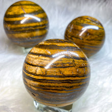 Load image into Gallery viewer, Brazilian Tiger&#39;s Eye Sphere

