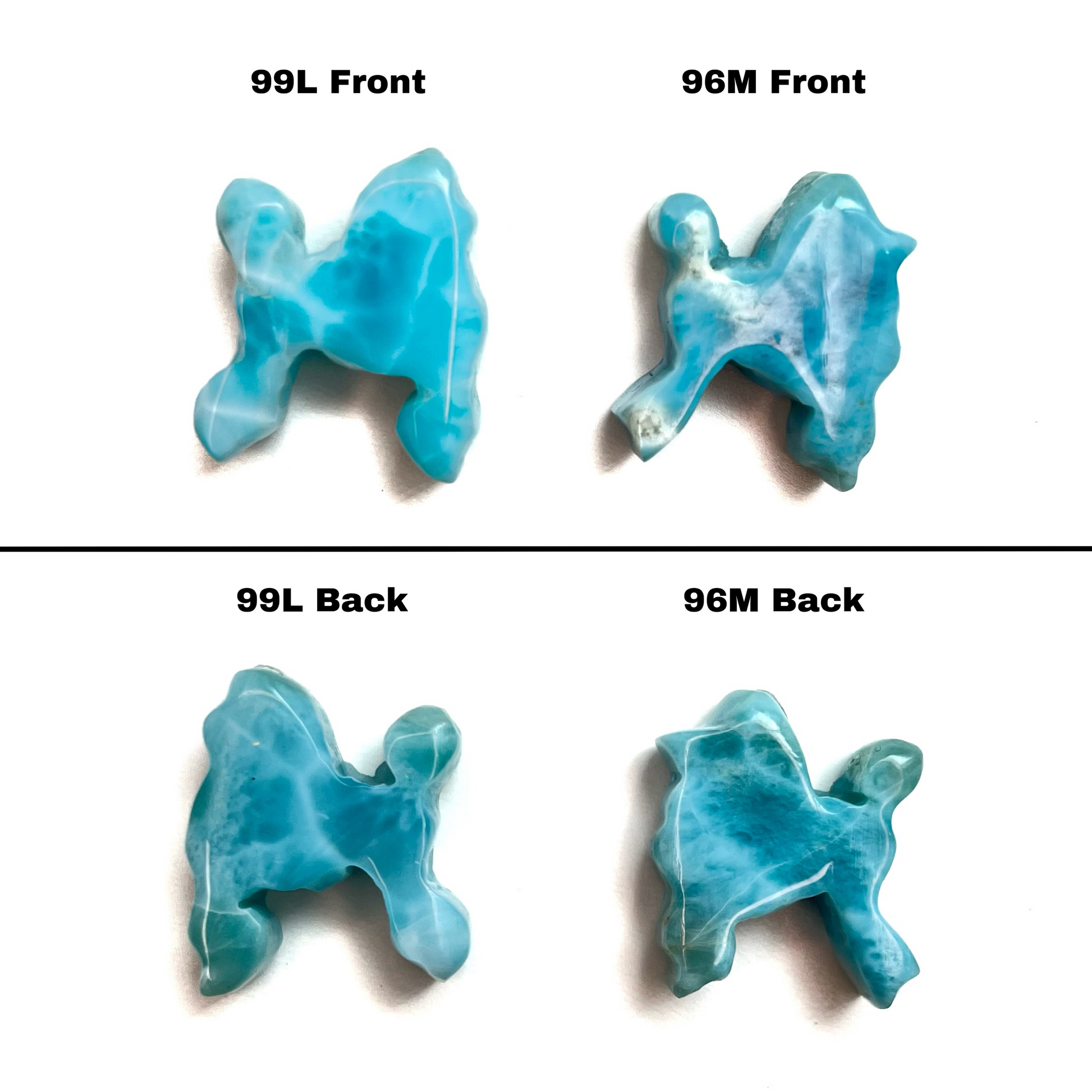 High Quality Larimar Carving