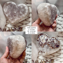 Load image into Gallery viewer, Amethyst Geode Hearts
