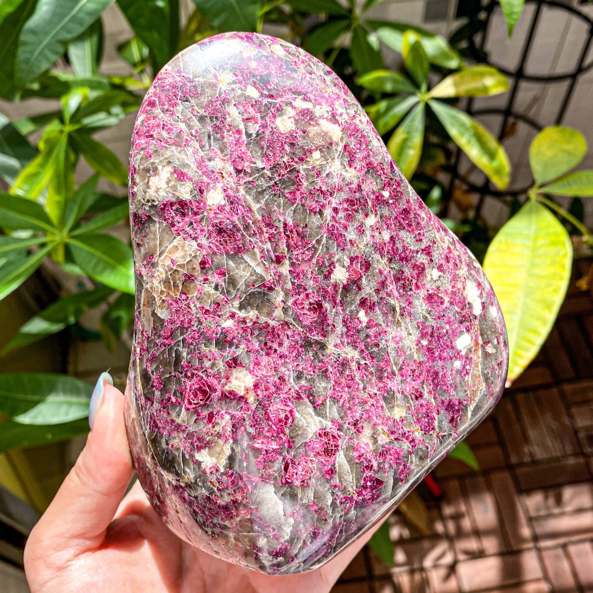 Rubellite Pink Tourmaline Freeform