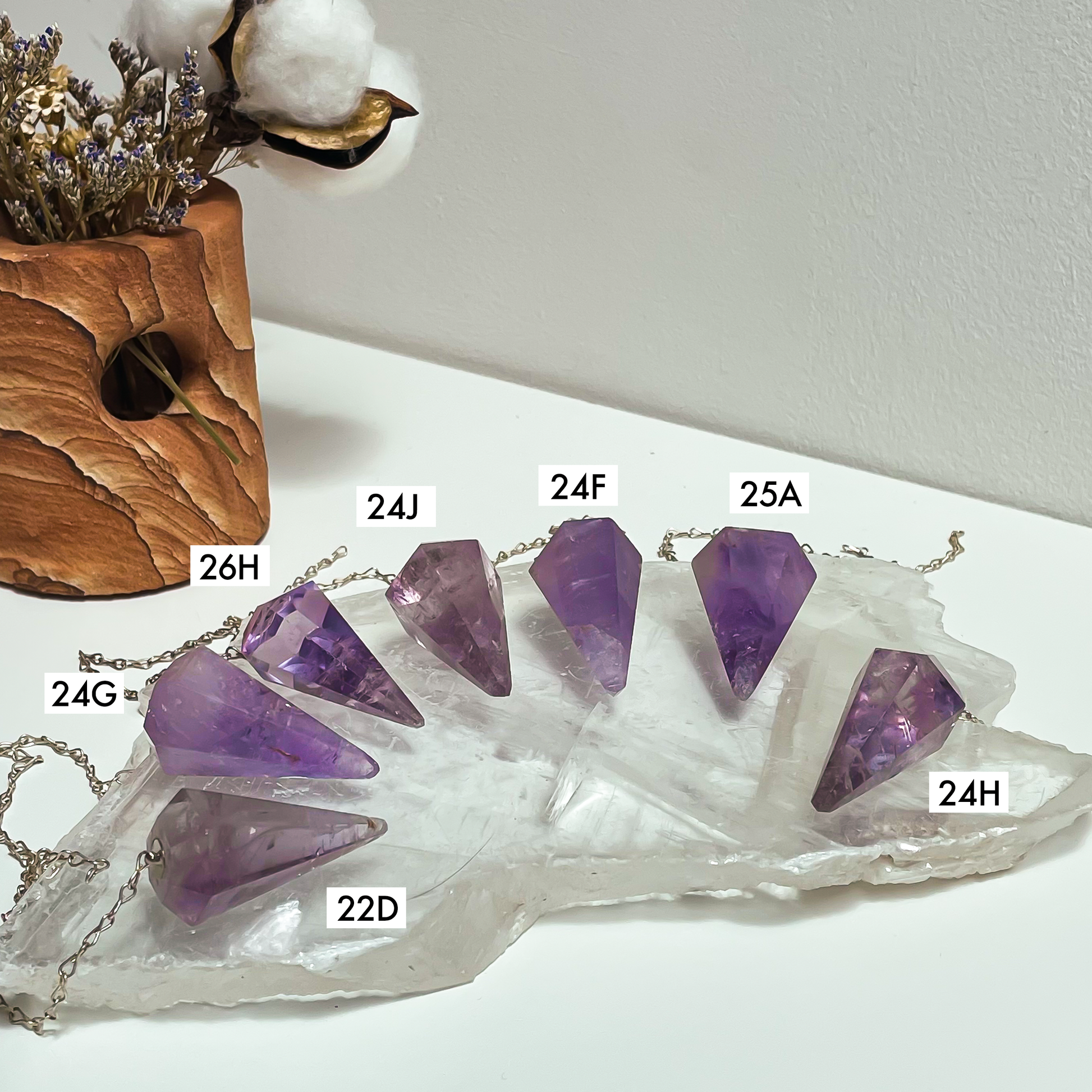 Amethyst Pendulum from Brazil
