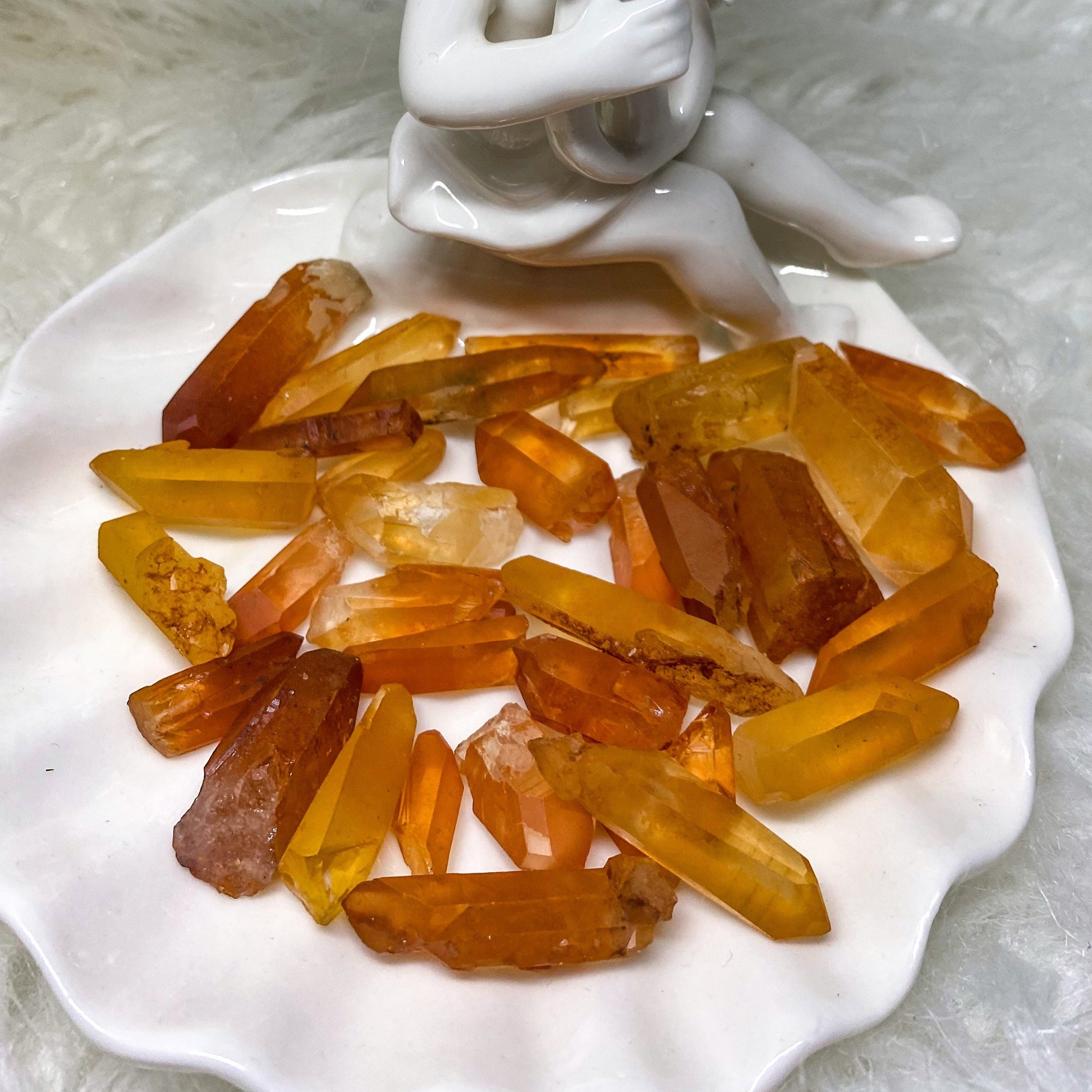 Tangerine Quartz Single Baggies