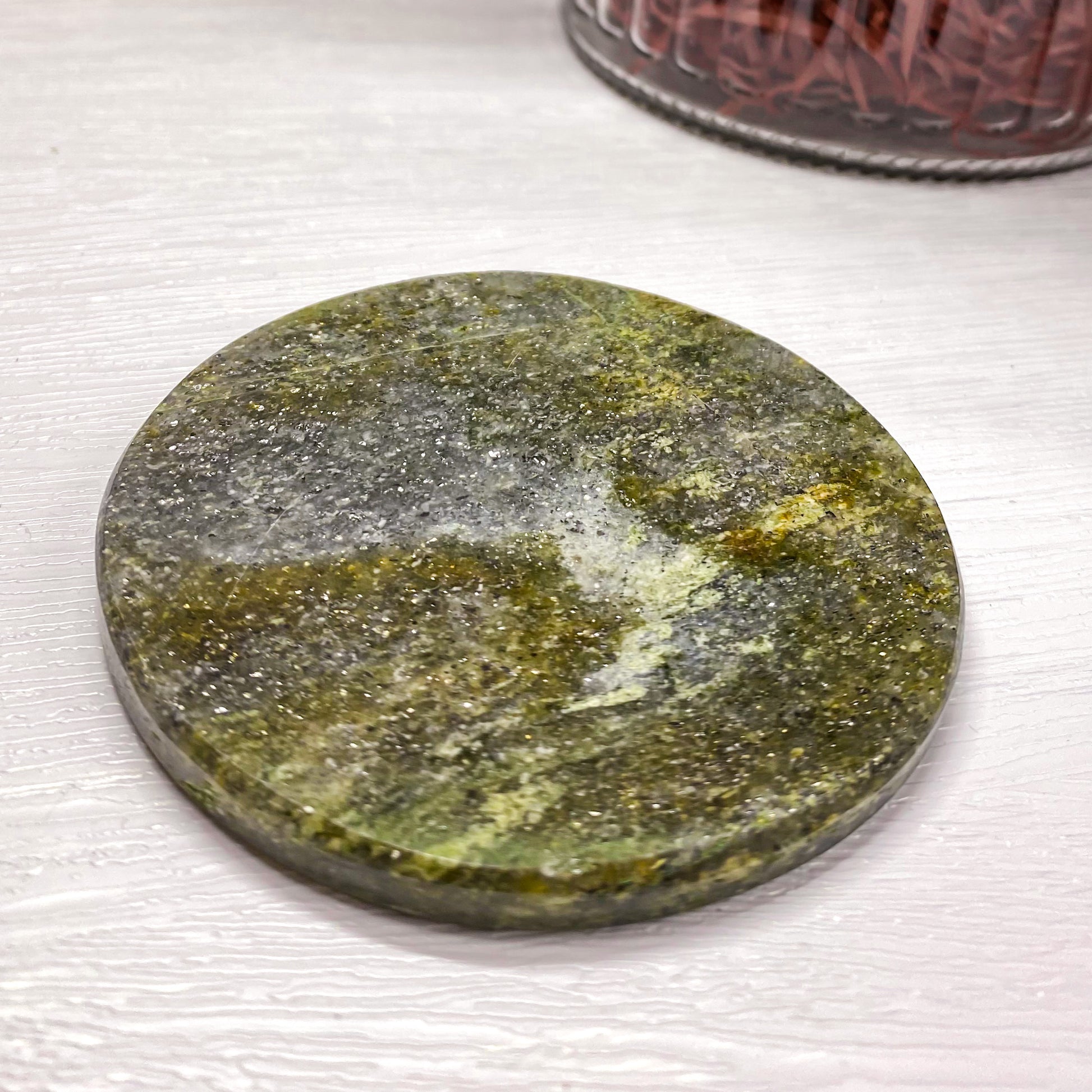 Black Sunstone Coaster
