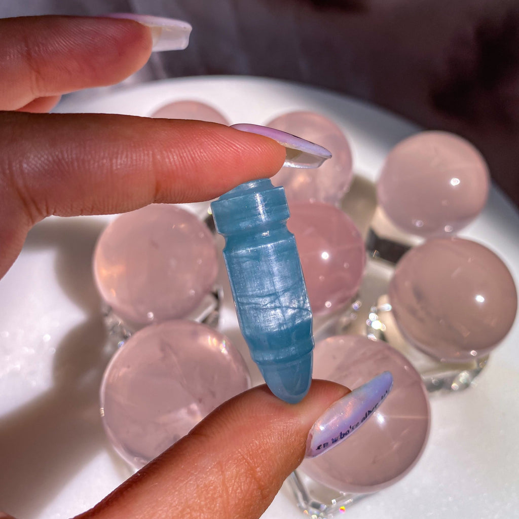 Flashy Aquamarine Bullet (B)