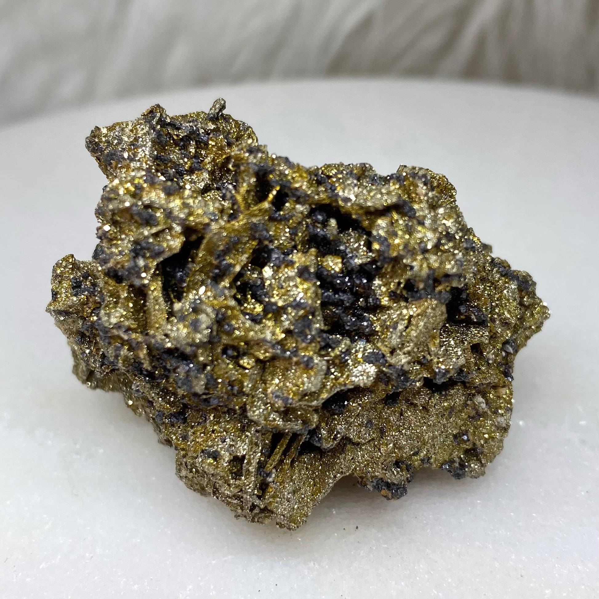 Psuedo Pyrite with Chalcopyrite Specimen PP3