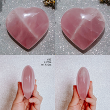 Load image into Gallery viewer, Rose Quartz Madagascar Heart
