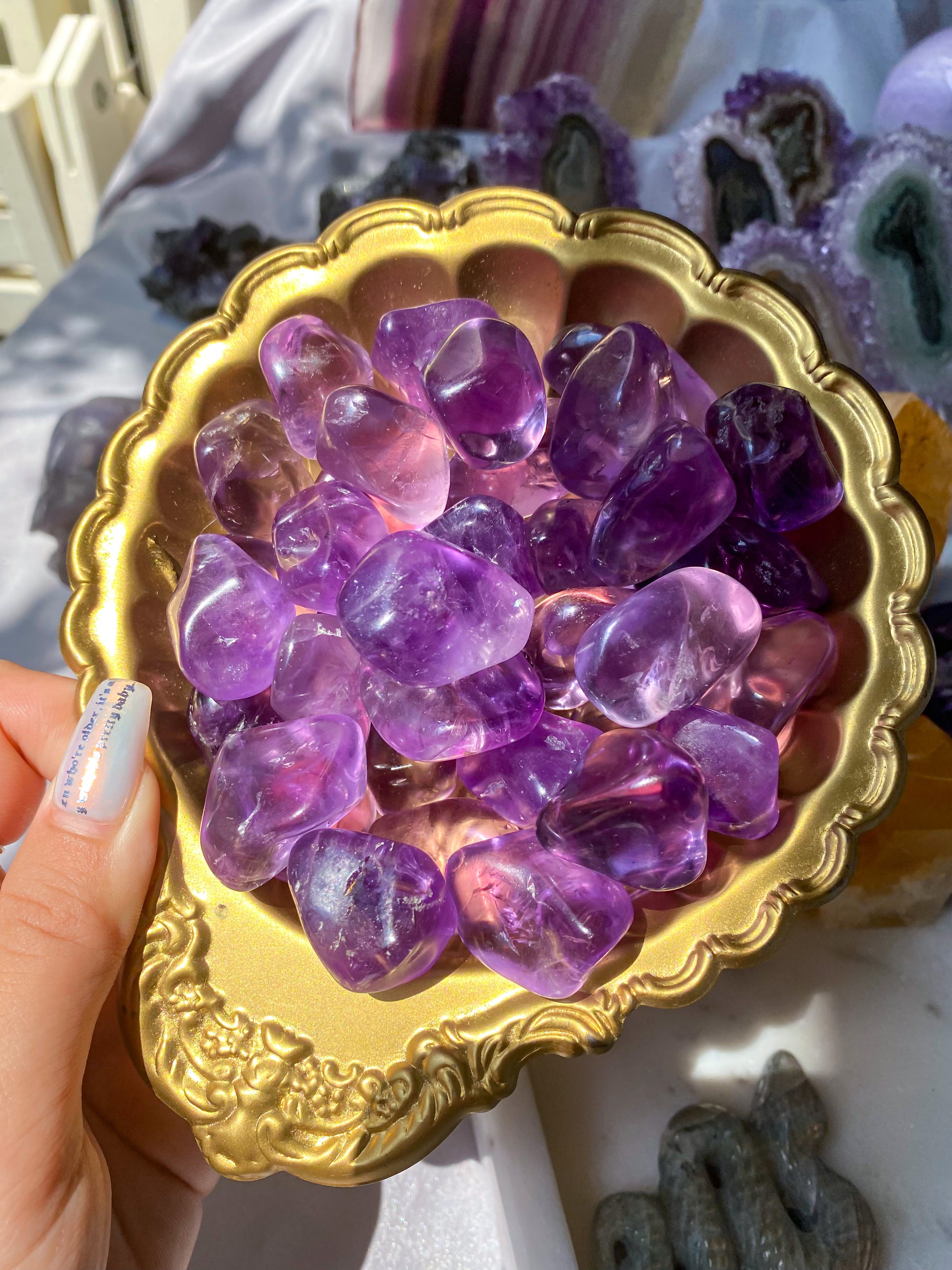 Amethyst Gummy Tumbles