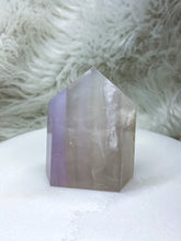 Load image into Gallery viewer, Neutral Toned Lavender Fluorite Tower
