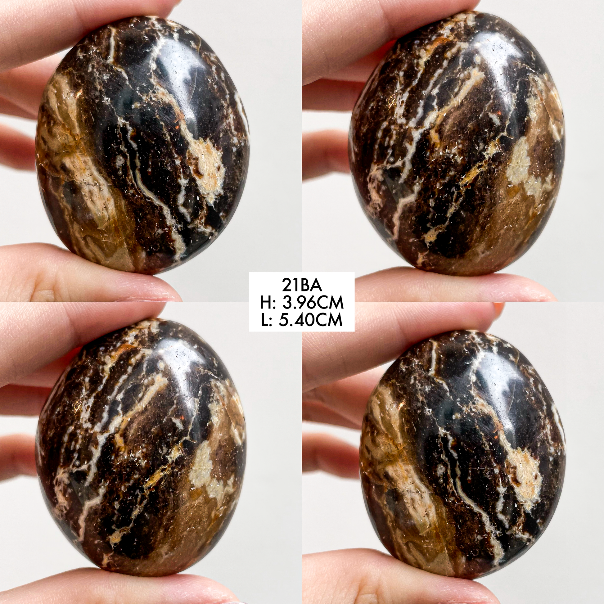 Black Opal Palmstones