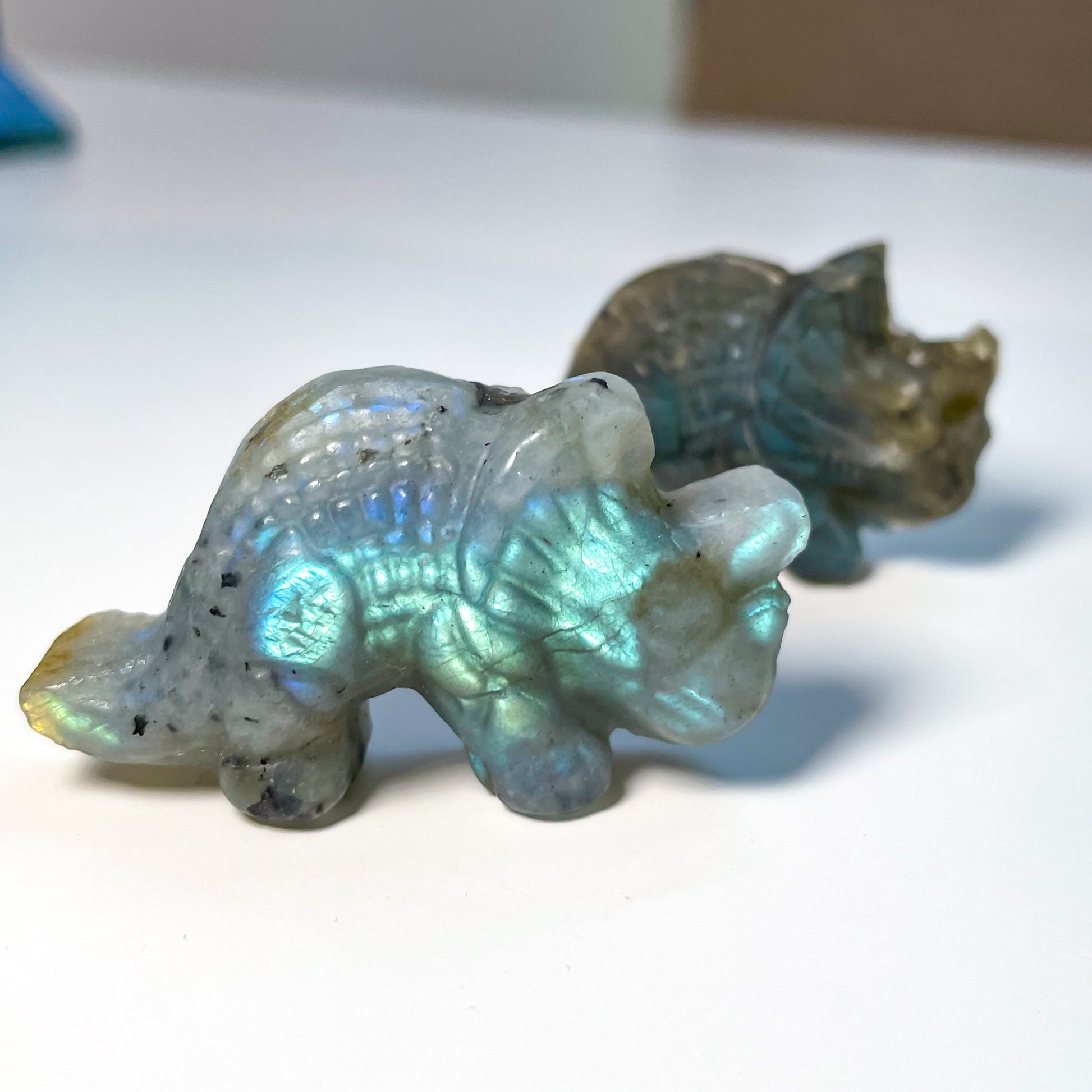 Labradorite Carvings