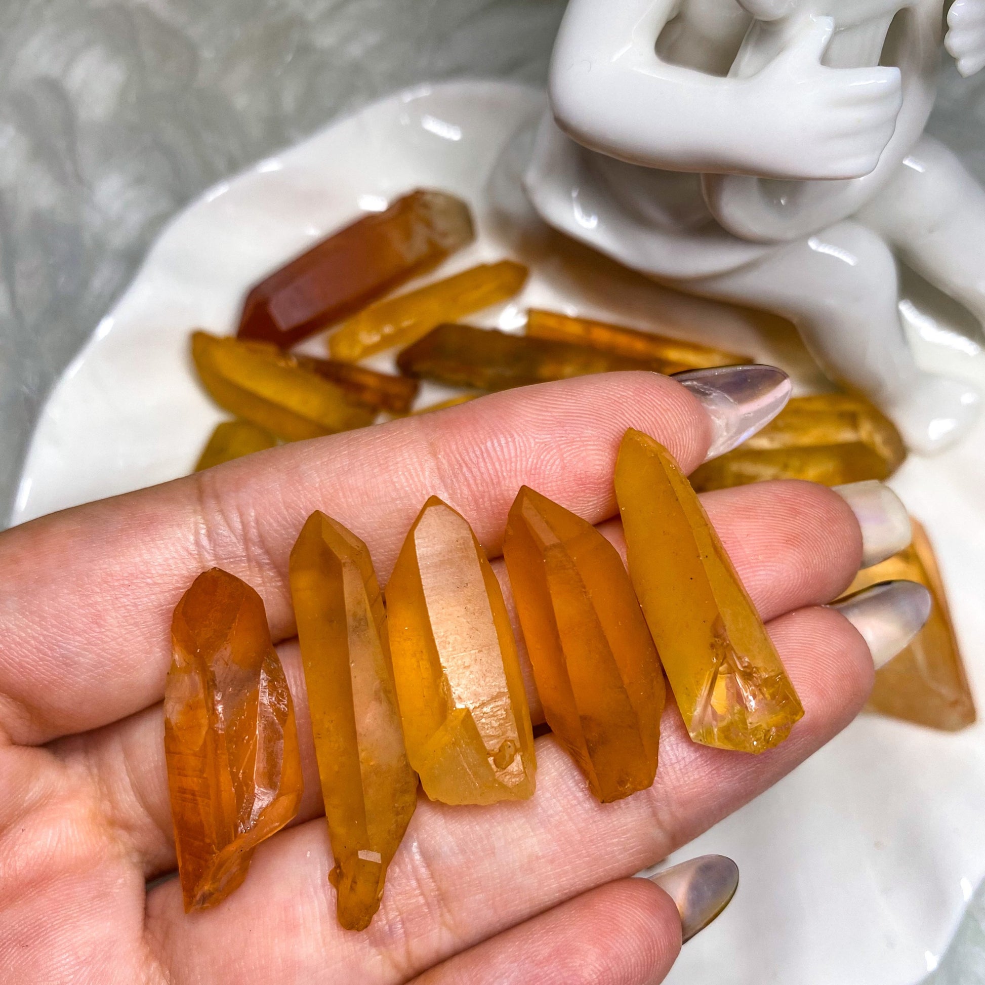 Tangerine Quartz Single Baggies