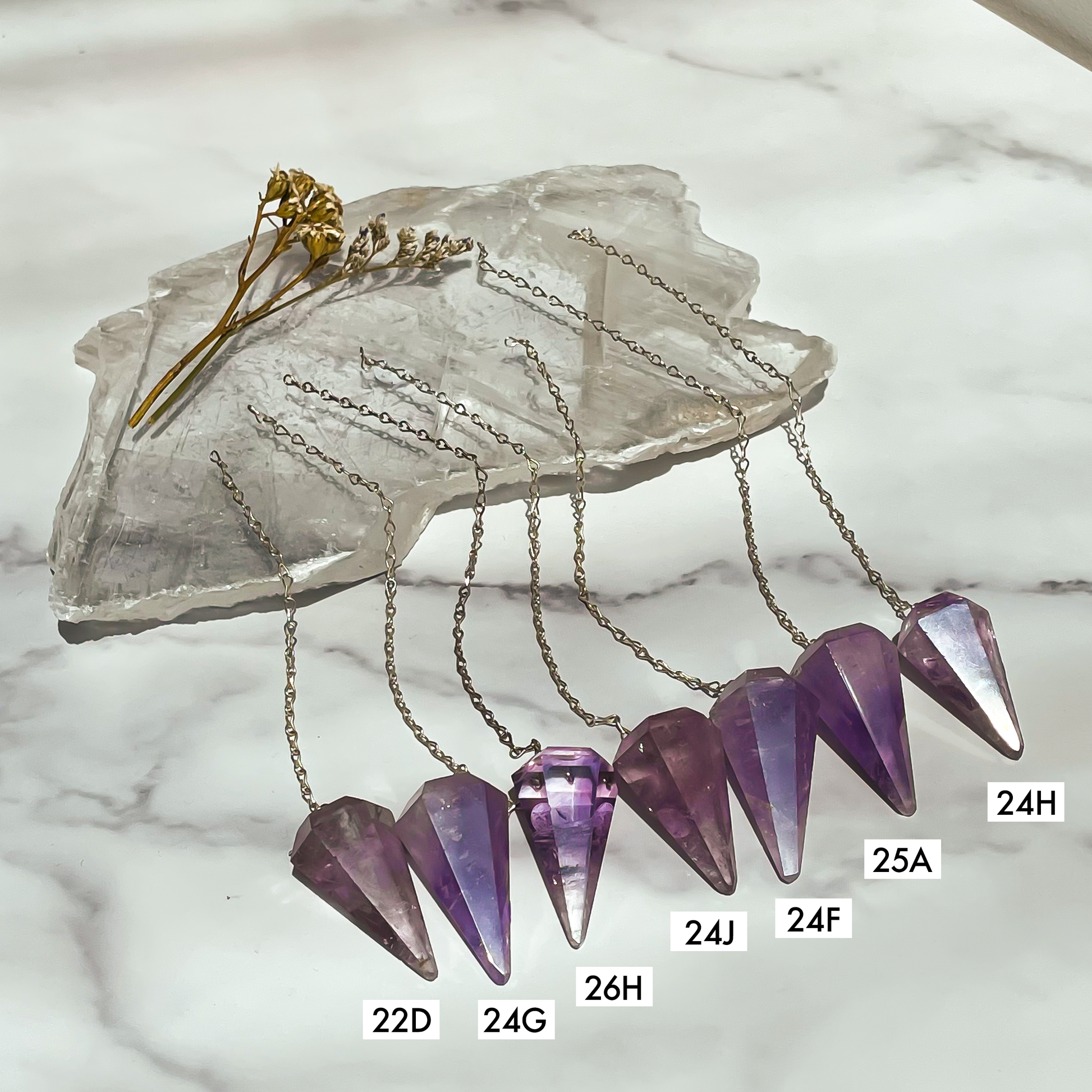 Amethyst Pendulum from Brazil