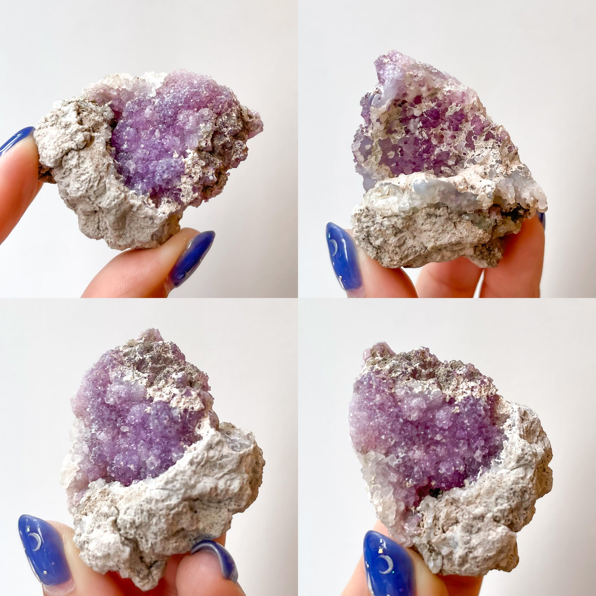 Fluorite Chalcedony Geodes / Spirit Flower Geodes