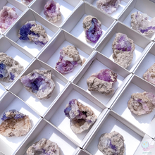 Load image into Gallery viewer, Fluorite Chalcedony Geodes / Spirit Flower Geodes
