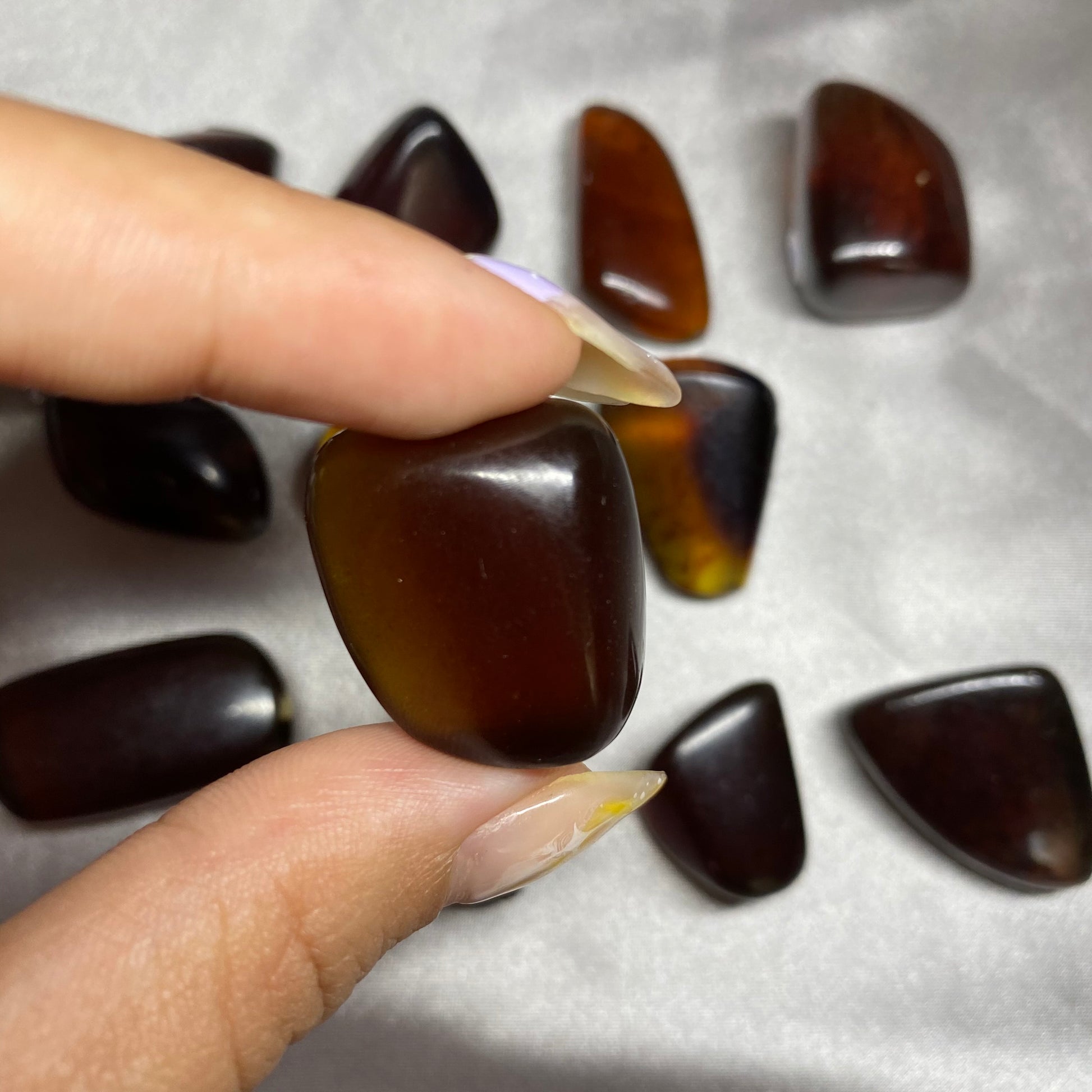 Amber Tumbles from Indonesia