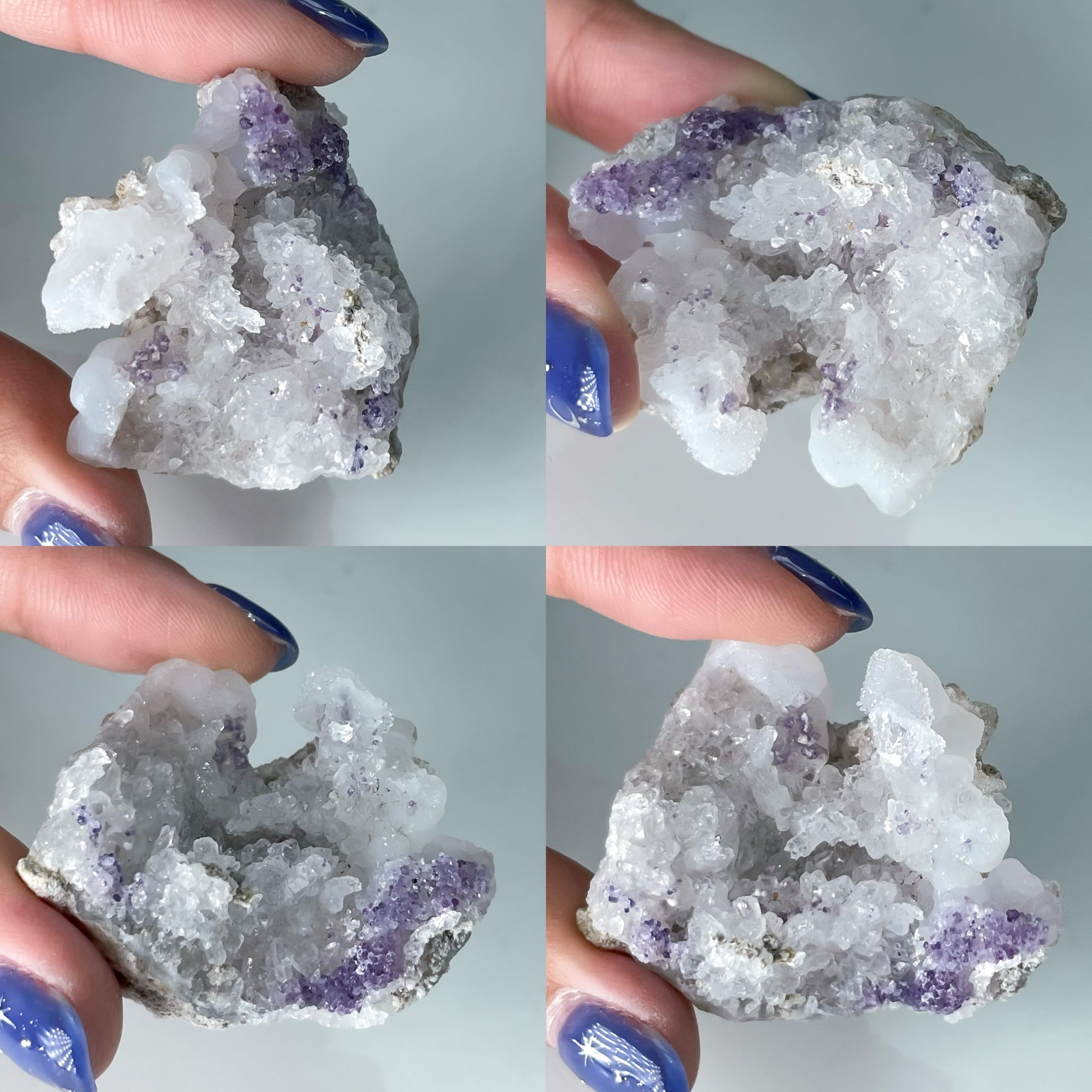 Fluorite Chalcedony Geodes / Spirit Flower Geodes