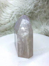 Load image into Gallery viewer, Neutral Toned Lavender Fluorite Tower
