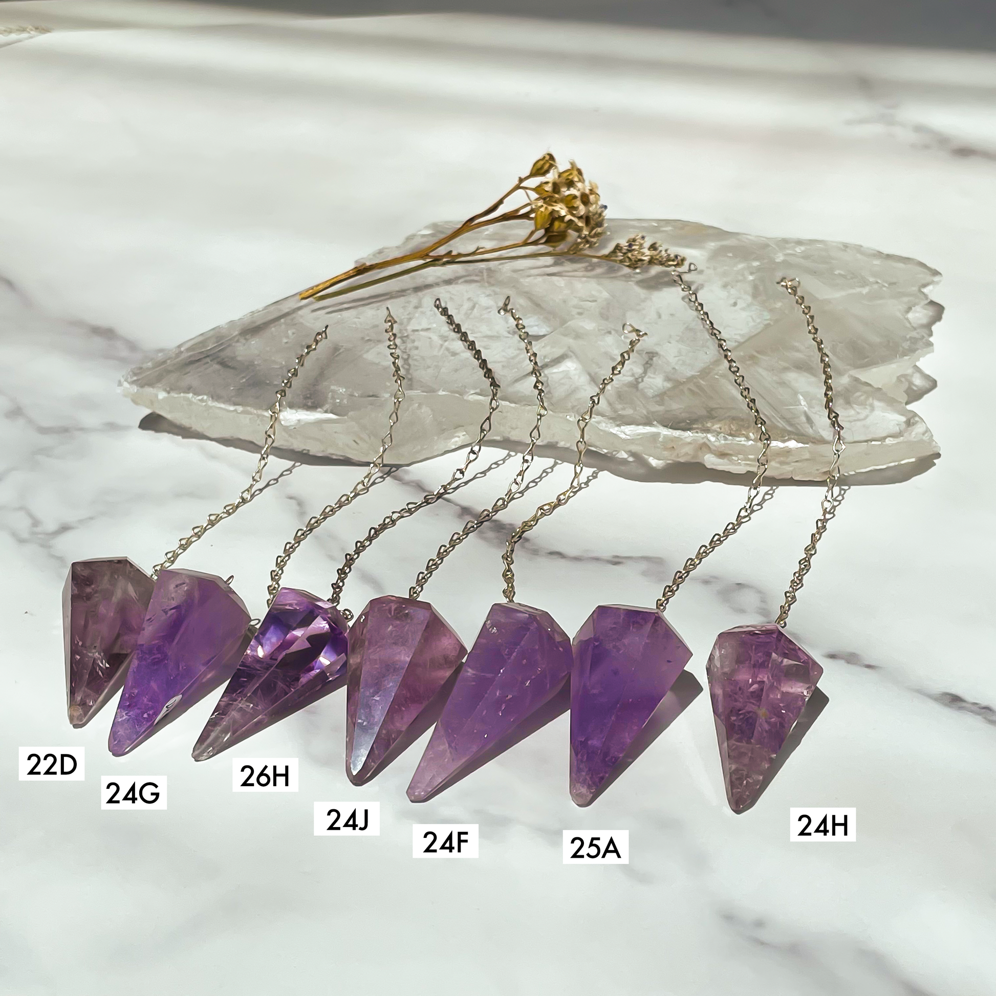 Amethyst Pendulum from Brazil