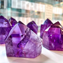 Load image into Gallery viewer, Amethyst Towers from Brazil
